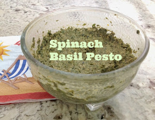pesto Spinach Basil Pesto from Gluten Free A-Z