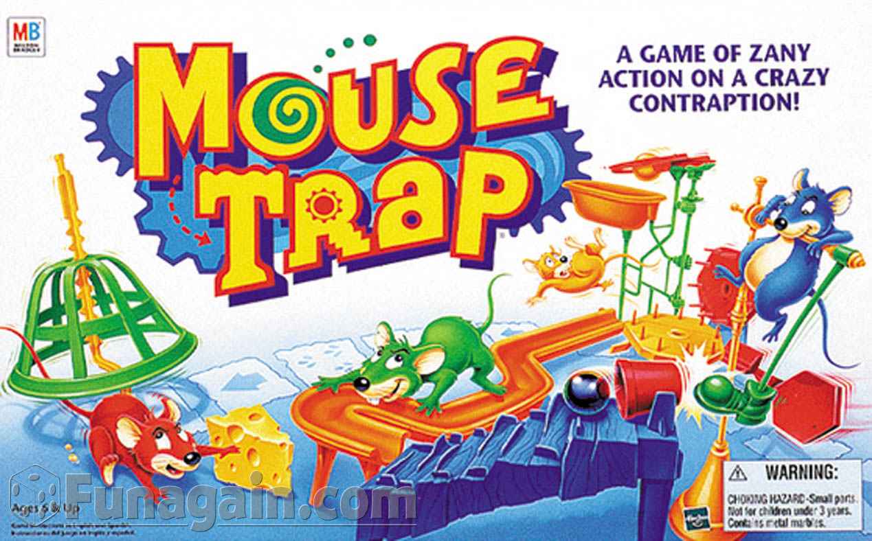 It's a brainy action, a crazy contraption, the fun is catchin', MOUSE TRAP  : r/nostalgia