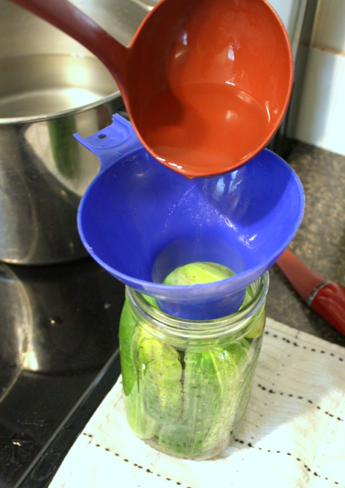 it's just Laine Preserving the Harvest Homemade ClaussenStyle Pickles