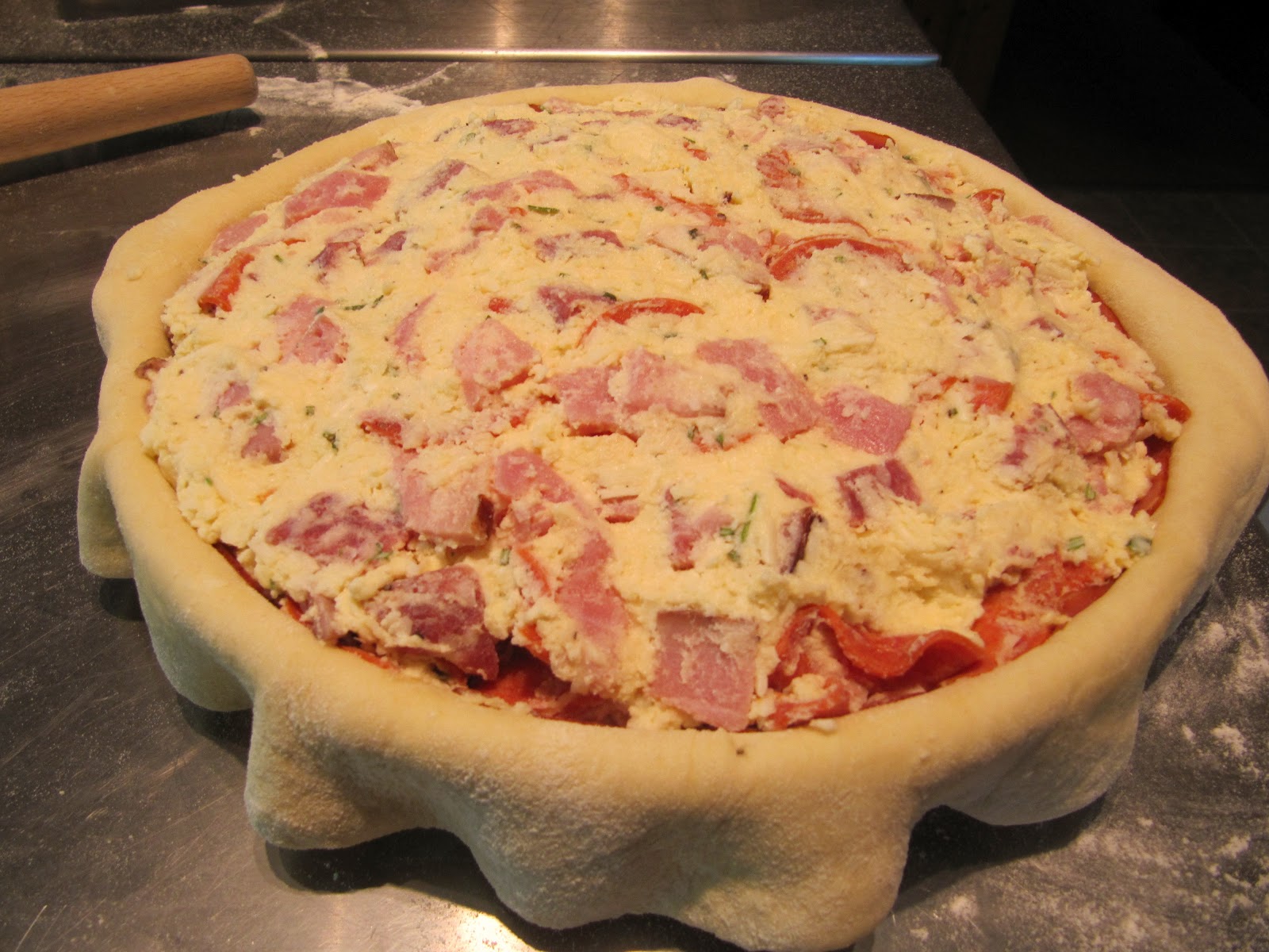 Mama Ozzy's Table Italian Easter Meat Pie (Pizza Rustica)