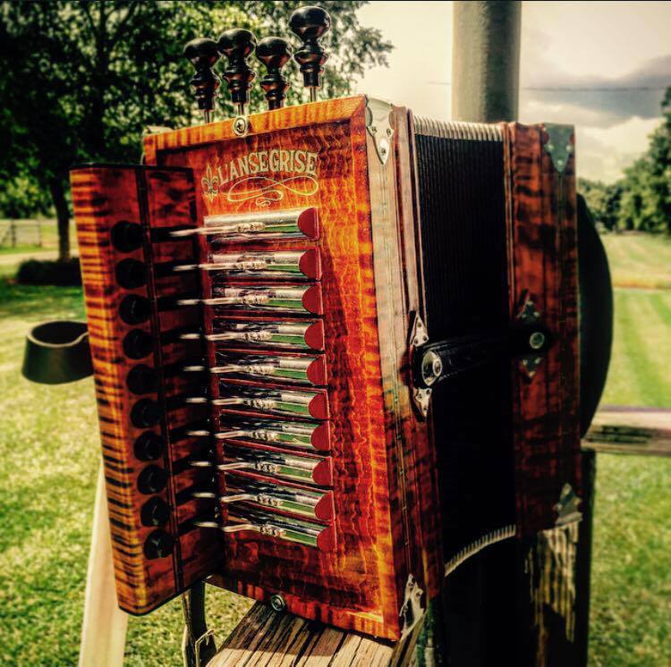 Cajun Accordion Builders "L'anse Grise" by Bryan Lafleur