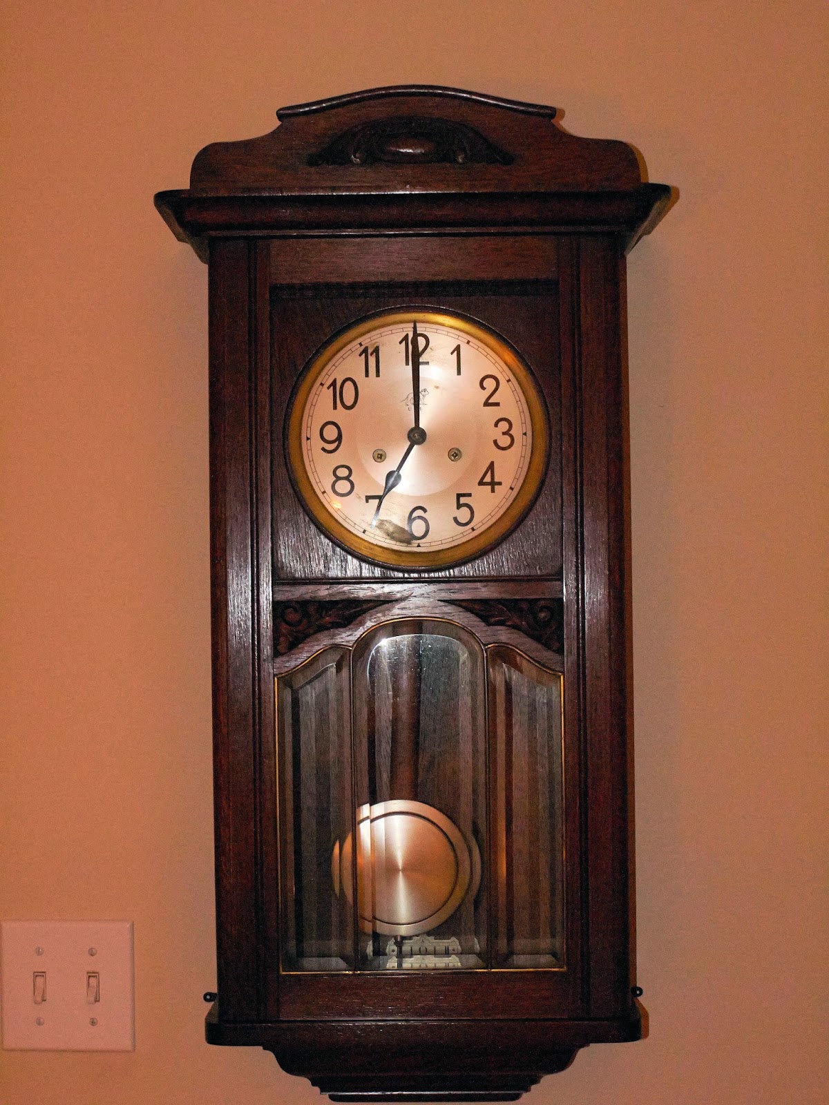 U M Muller German Wall Clock