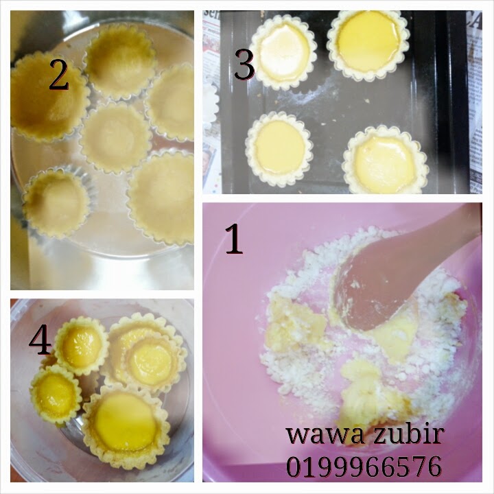 Resepi Tart Telur Mudah Vitamin Wawa