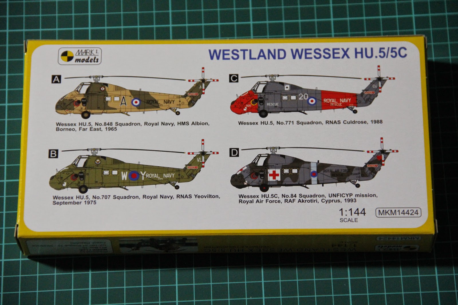 Mark I Models 1/144 Westland Wessex HU.5/5C (MKM14424) - DetailScaleView