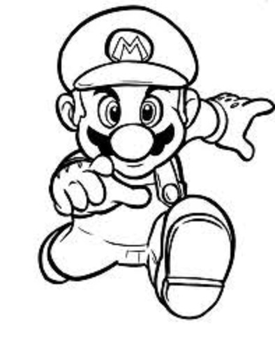 SUPER MARIO BROOS :: Desenhos-para-colorir-e-imprimir