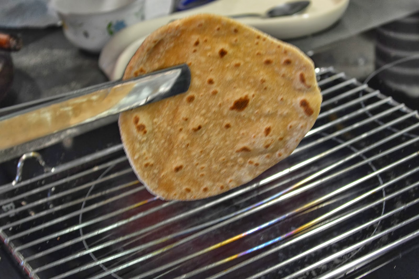 How to Make Phulkas/ Roti on an electric hob Indian Flat bread