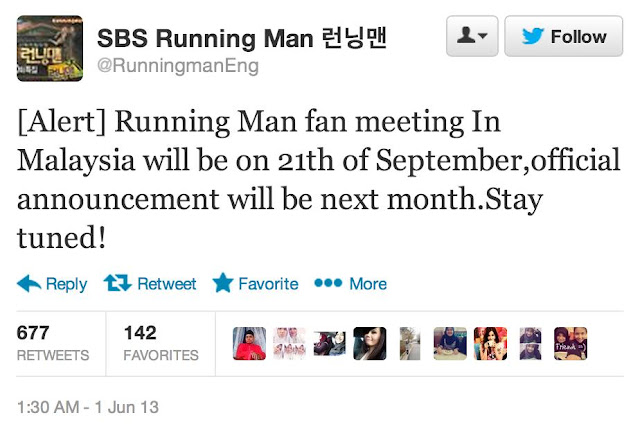 Kim Jong Kook, datang, Malaysia, 14 Jun 2013, September 2013, Flyfm, Running Man seperti Kim Jong Kook, Jong Kook, Yu Jae Suk, Jae Suk, Lee Kwang Su, Kwang Su, Ji Suk Jin, Suk Jin, Song Ji Hyo,Ji Hyo, Ha Dong Hun, HaHa dan Gary