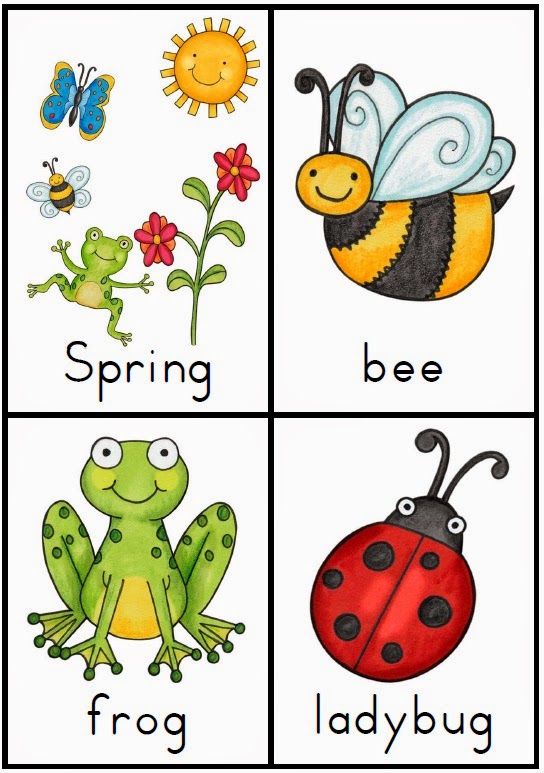 Making and Writing Spring Sentences for Kindergarten {vocab & sentence work} Making and Writing Spring Sentences for Kindergarten {vocab & sentence work}