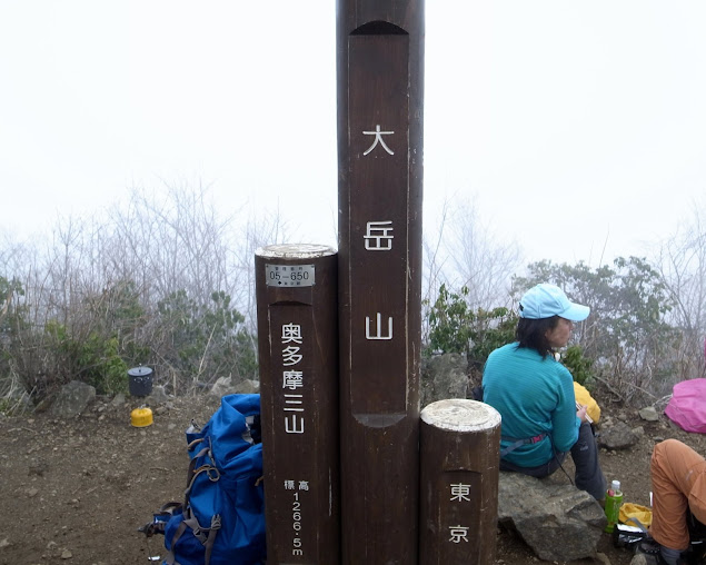 大岳山頂