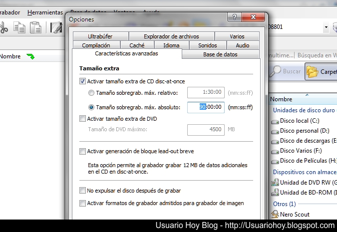 GRABAR CDS DE 800 MB grabar cds de 800 mb: