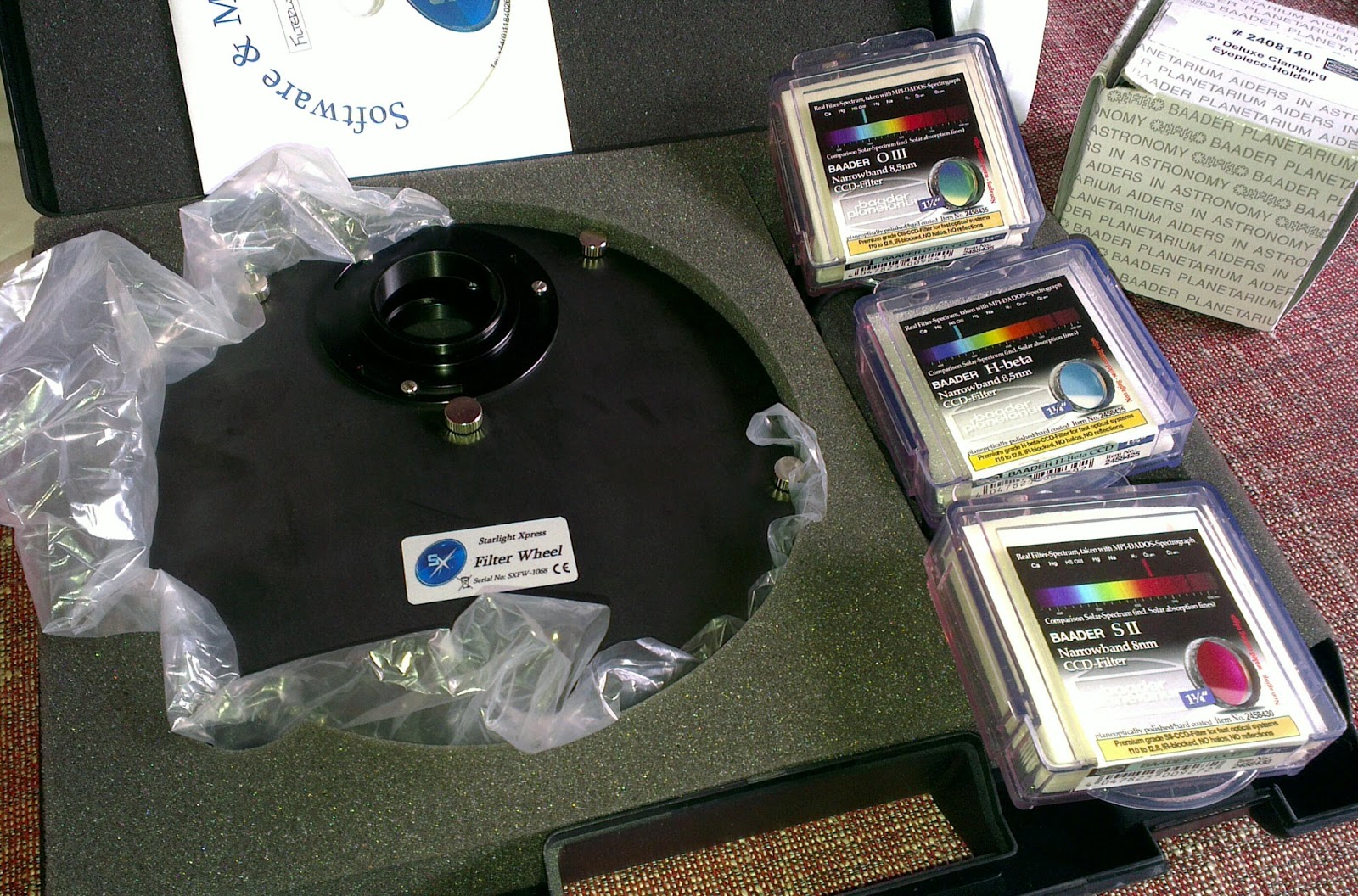 Astromick New filter wheel.