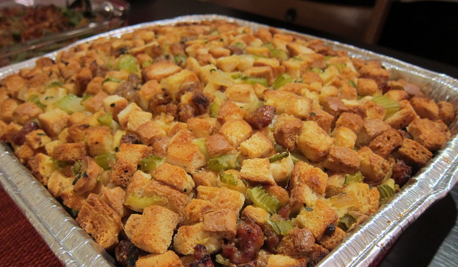 Sage and Sausage Stuffing/Dressing Shelly in Real Life