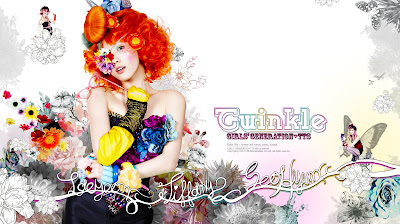 Wallpaper TTS @ Twinkle (Tiffany, Taeyeon, Seohyun)