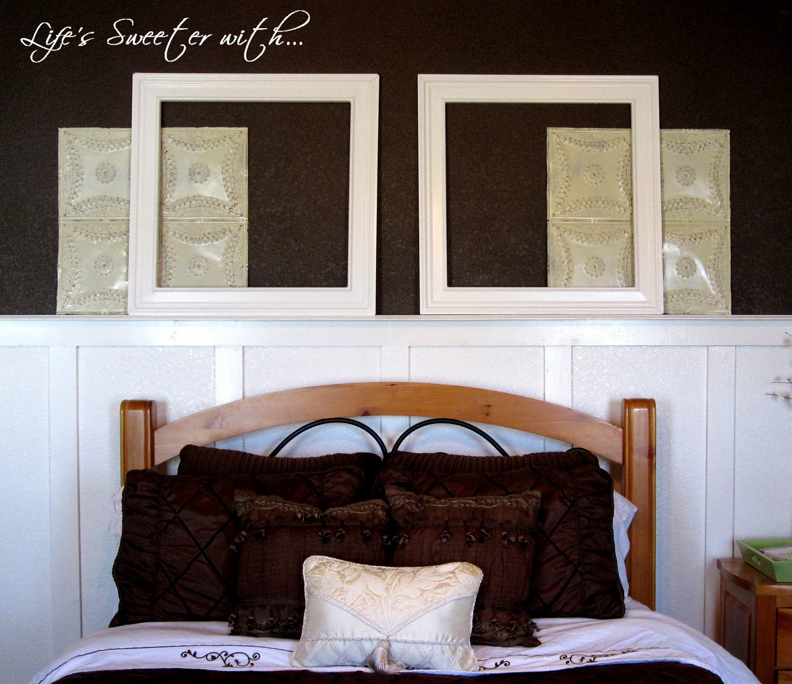 Life's Sweeter with Chocolate Vintage Ceiling Tiles