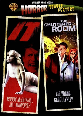Warner Home Video Horror Double Feature It! The Shuttered Room Cover