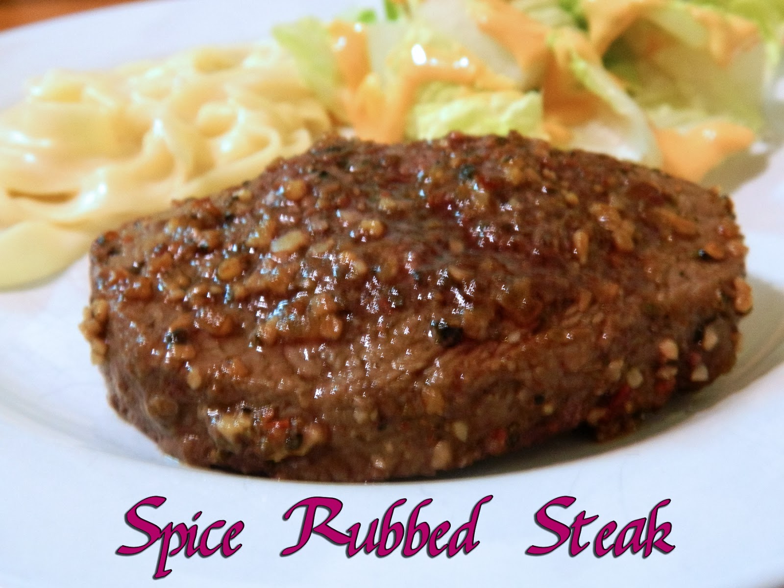 Eating Bariatric Spice Rubbed Steak
