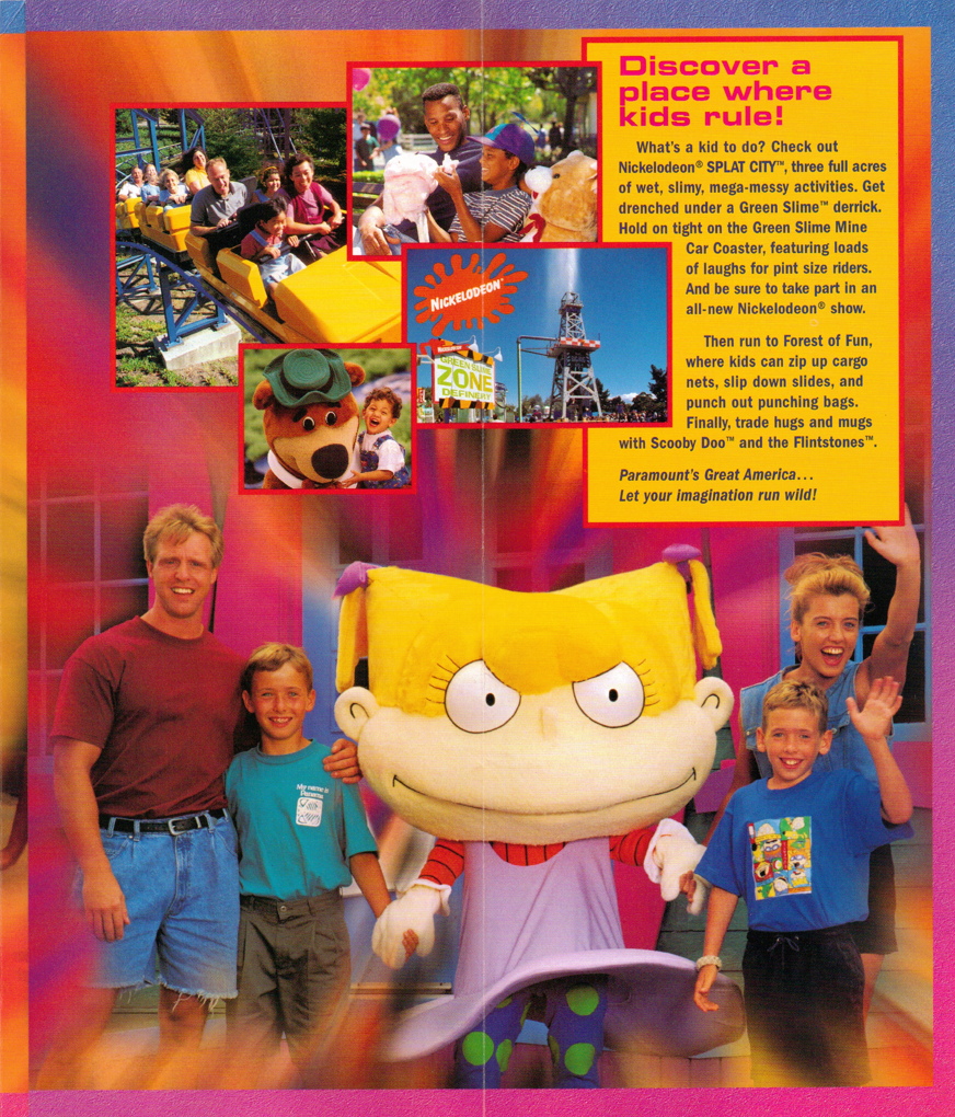 NewsPlusNotes From The Vault Paramount's Great America Brochure 1998