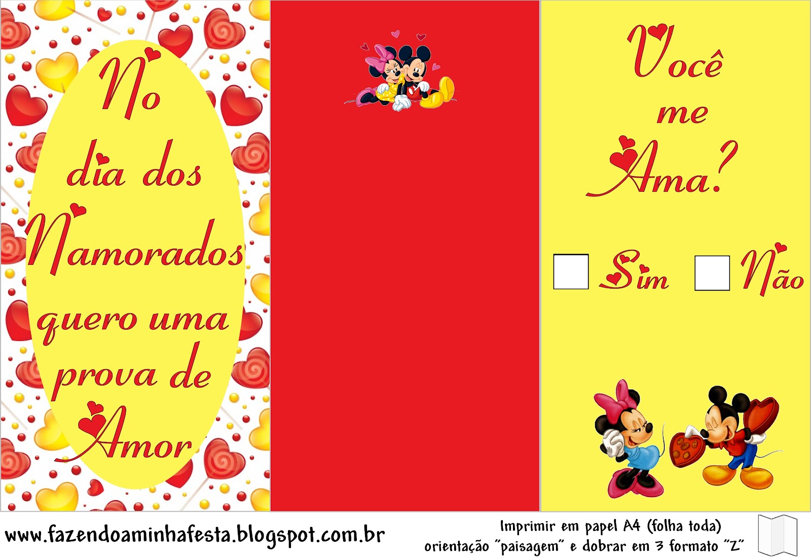 Minha Princesa Sara Victória: Cartões fofos para o dia dos namorados