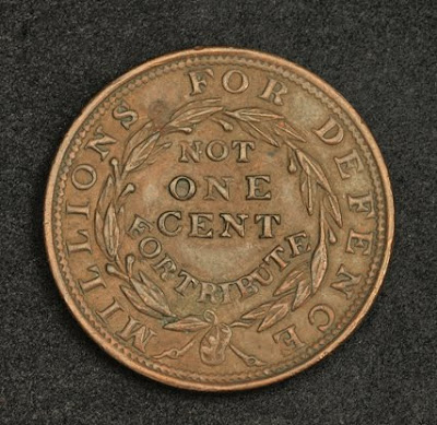 New York Hard Times Token Not One Cent