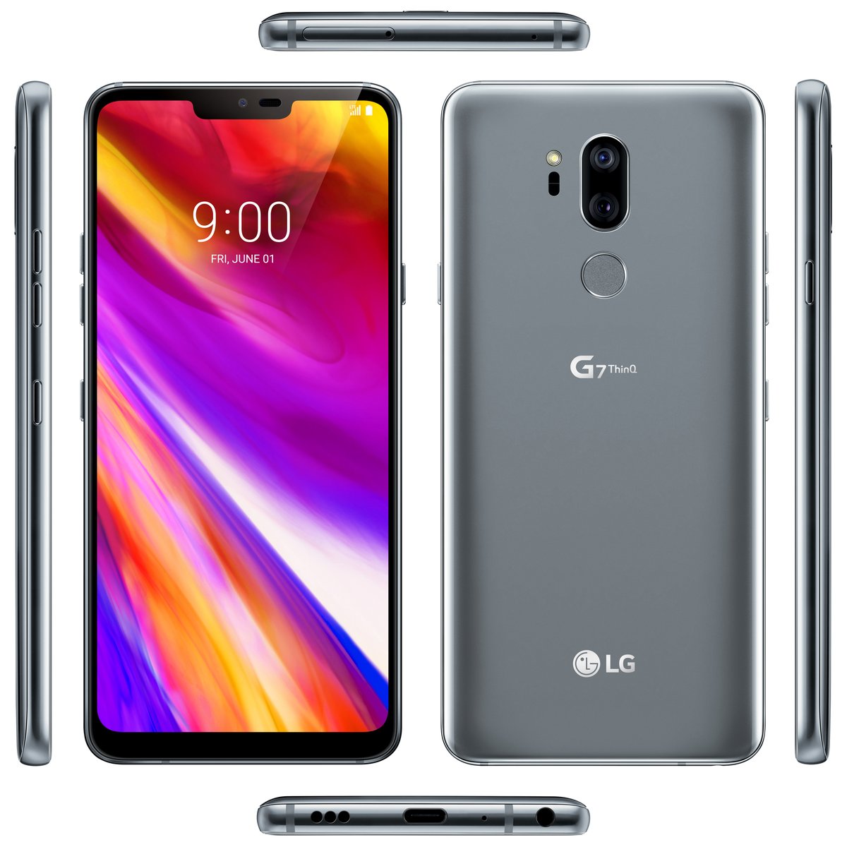 Renders del LG G7 muestran diseño con cuerno