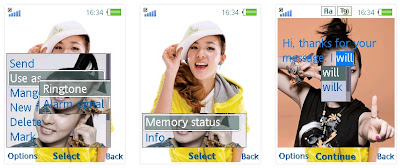 Dara@2NE1 SonyEricsson手機主題for Elm/Hazel/Yari/W20﹝240x320﹞