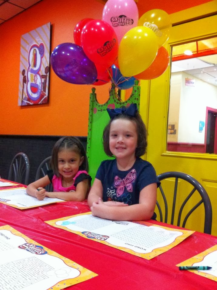 The Arguellos Brianna's 5th Birthday Party at Mr. Gatti's