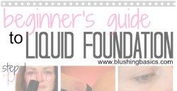 How to apply liquid foundation