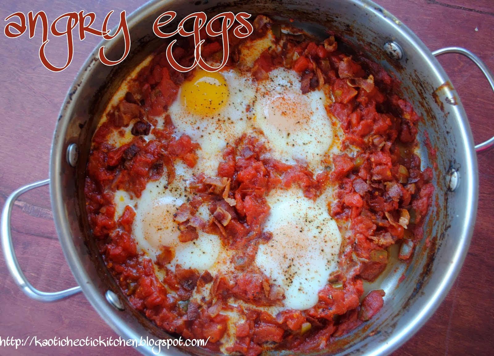 angry eggs aka harissatomato and eggs