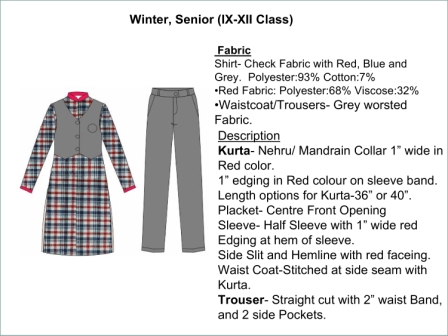 KV New Uniform Winter For