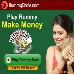 Earn money playing rummy !!!