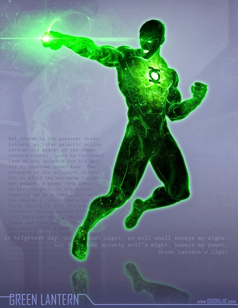Green Lantern / Linterna Verde by Ogi Grujic Green Lantern / Linterna Verde by Ogi Grujic