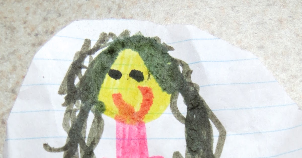 The Simple Craft Diaries Key holder form my little girl's drawing