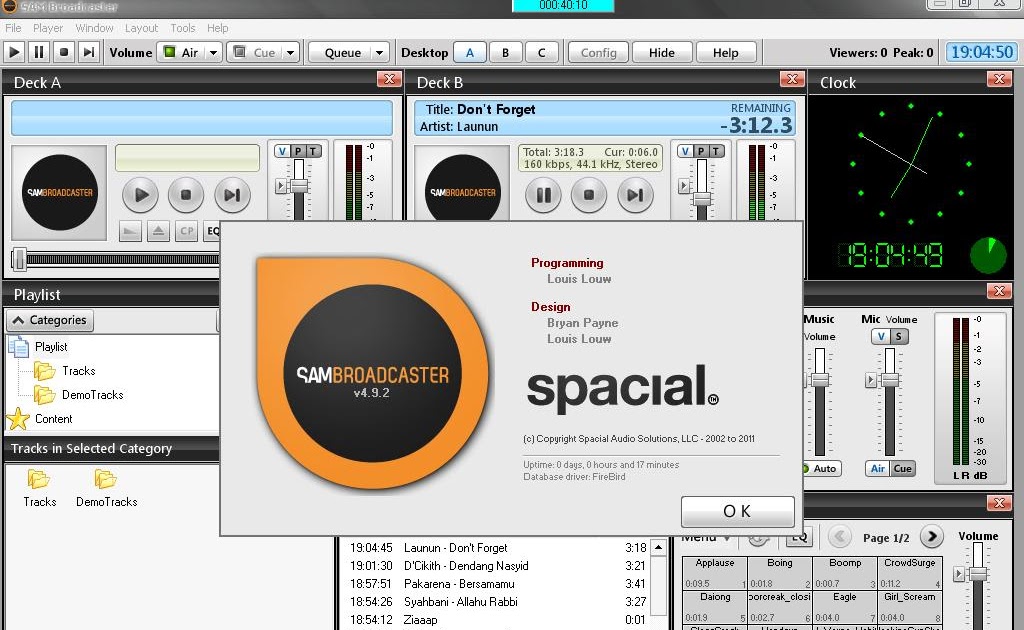 sam broadcaster 4.2 2 full free  crack for 33