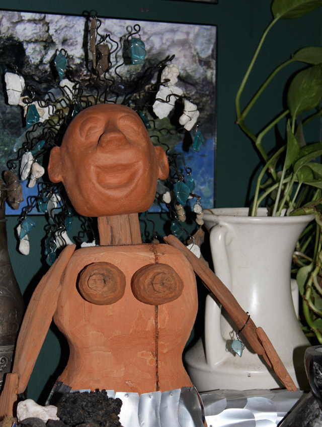 wood and wire mermaid sculpture wood and wire mermaid sculpture