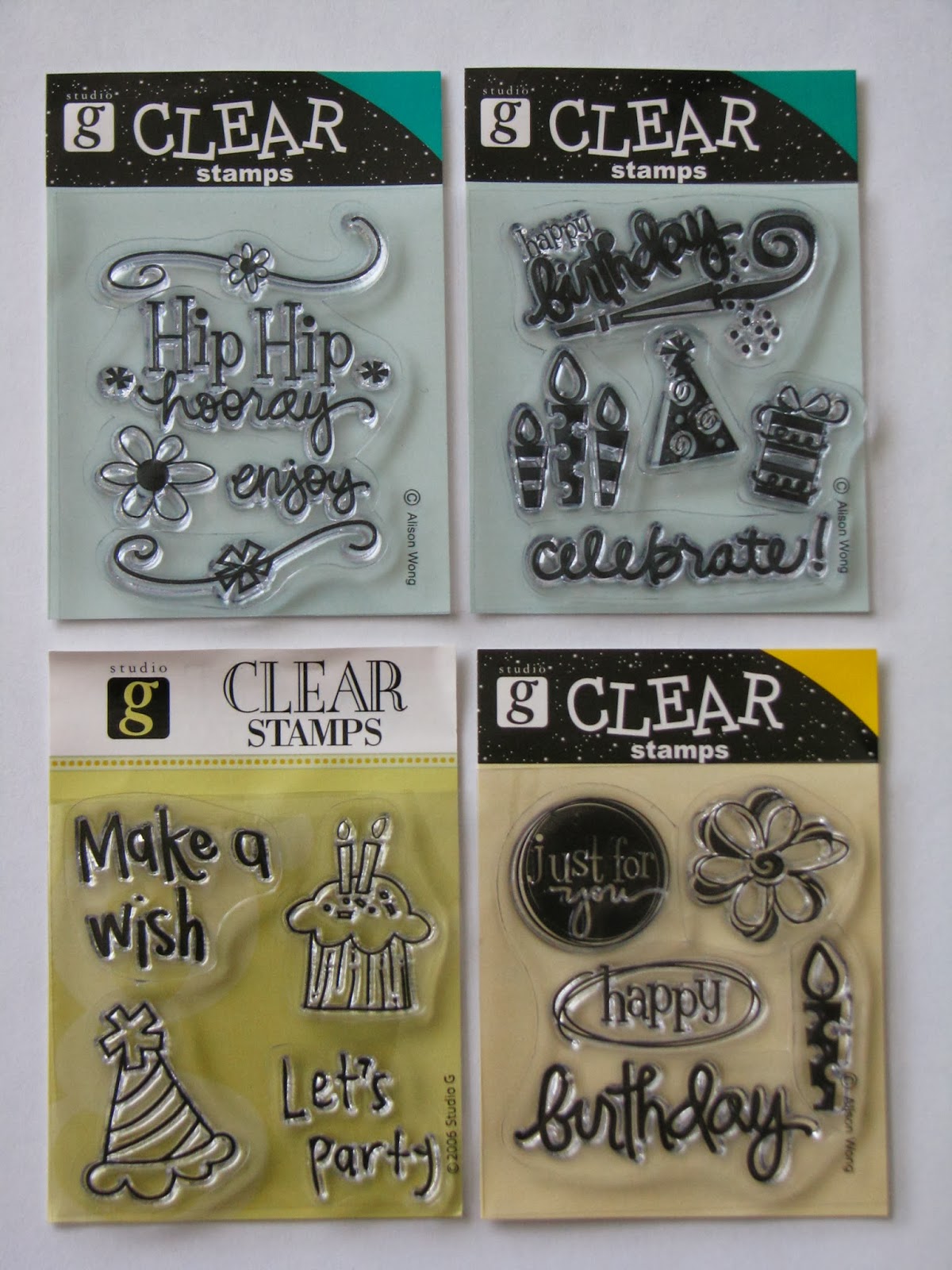 Cards 'n Stuff for sale Studio G mini stamps