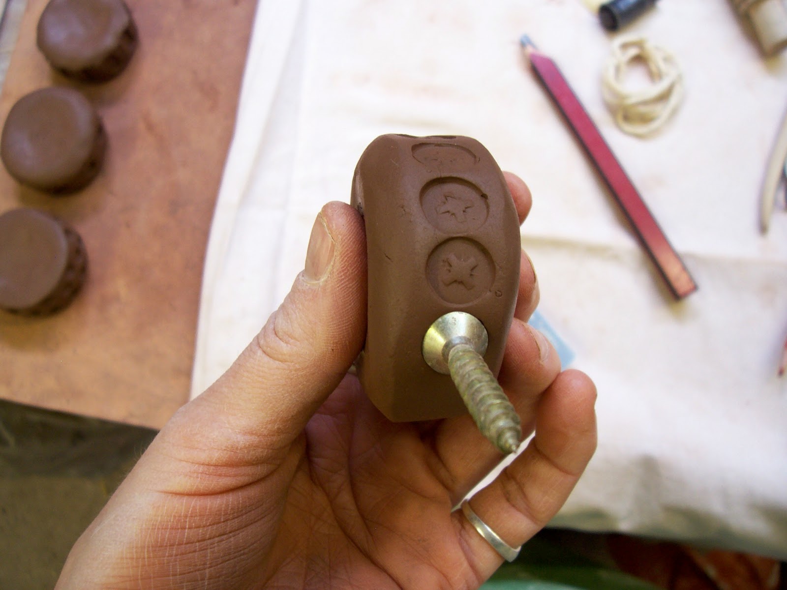 Little Brick House Clayworks Tutorial How to make clay rollers