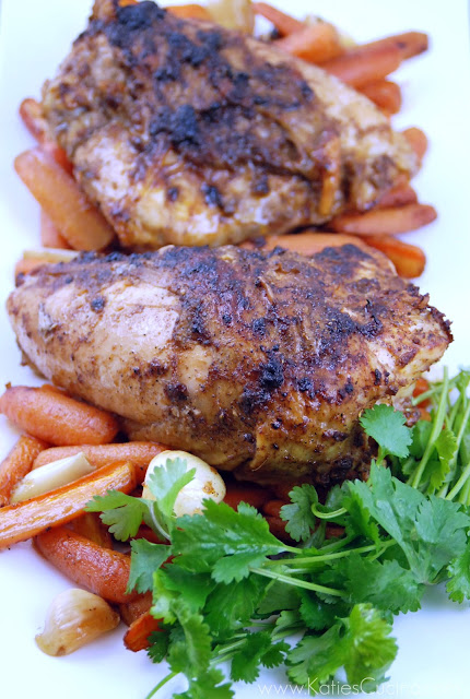 Mexican Roast Chicken & Carrots - Katie's Cucina