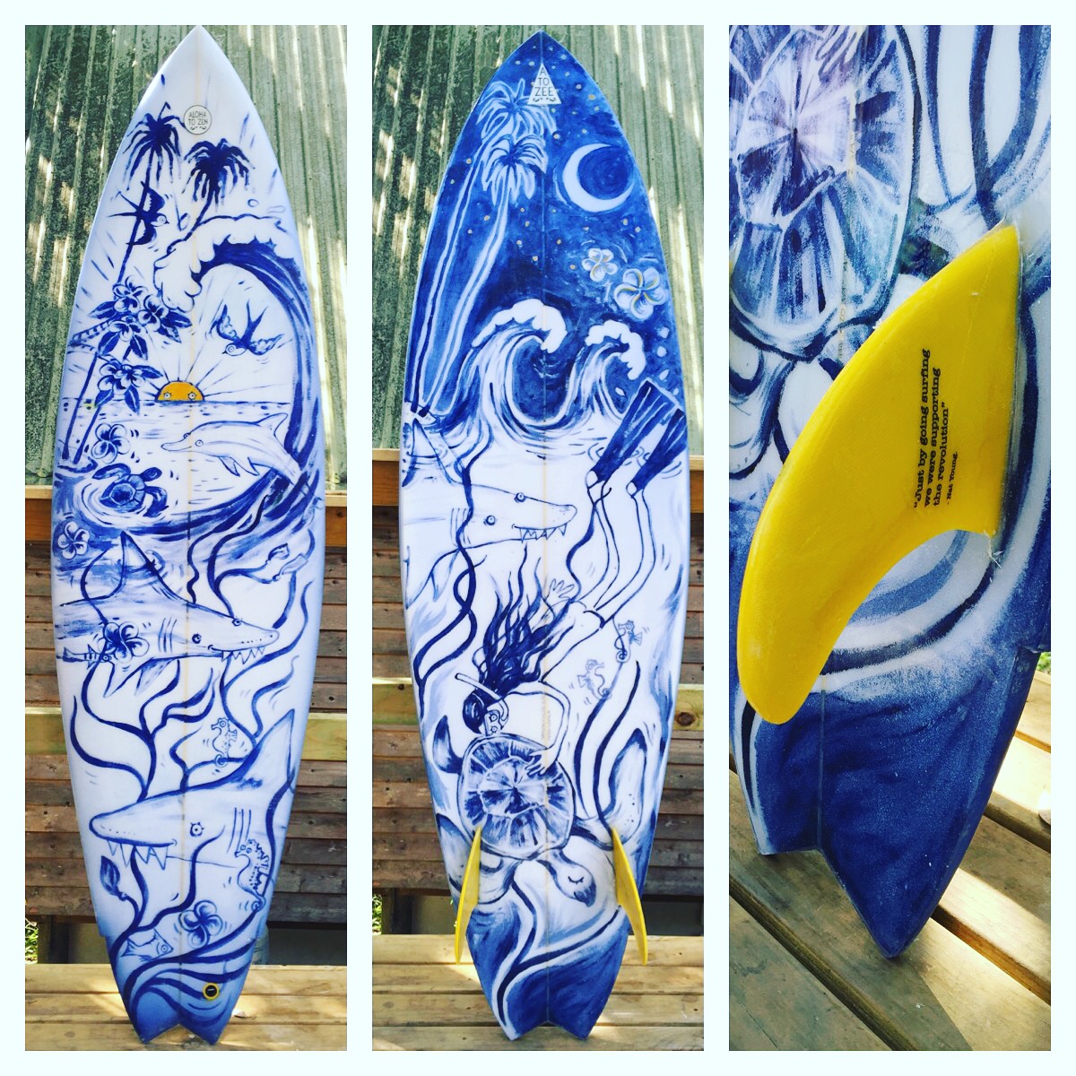 Model 13- Paradise twin fin