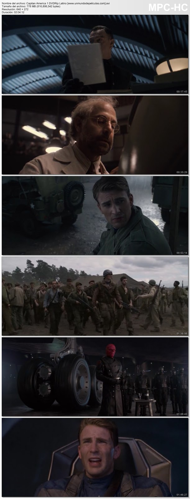 Capturas de la película.