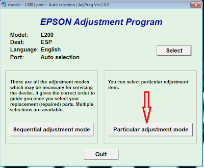 Adjustment Program Epson L200   Torrent -  9