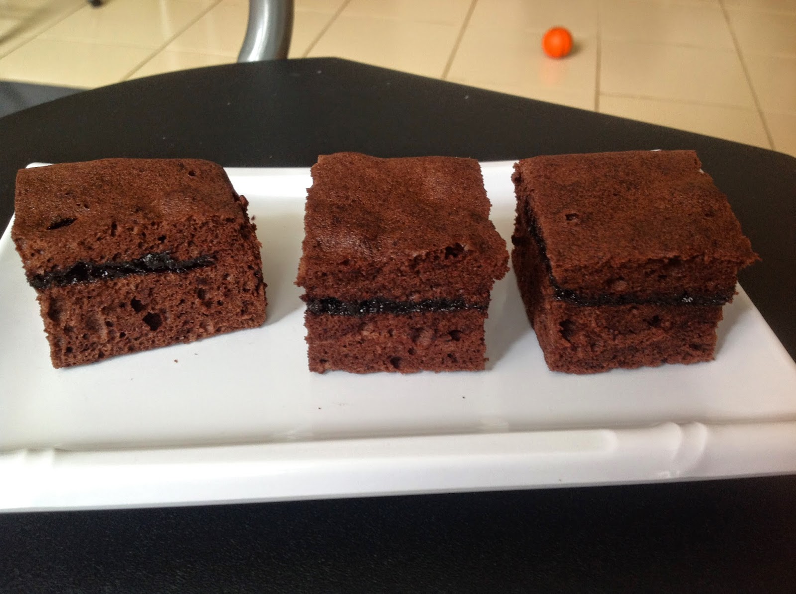 berkreasi di dapur Brownies Kukus Putih Telur