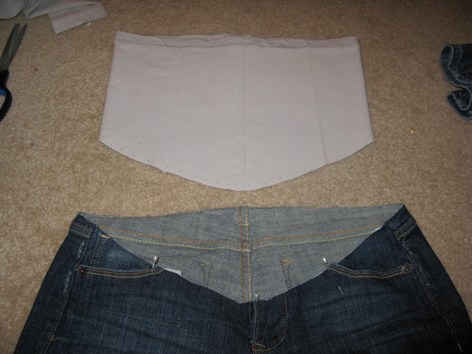 La Vida de la Fiore Full Panel Maternity Pant Tutorial