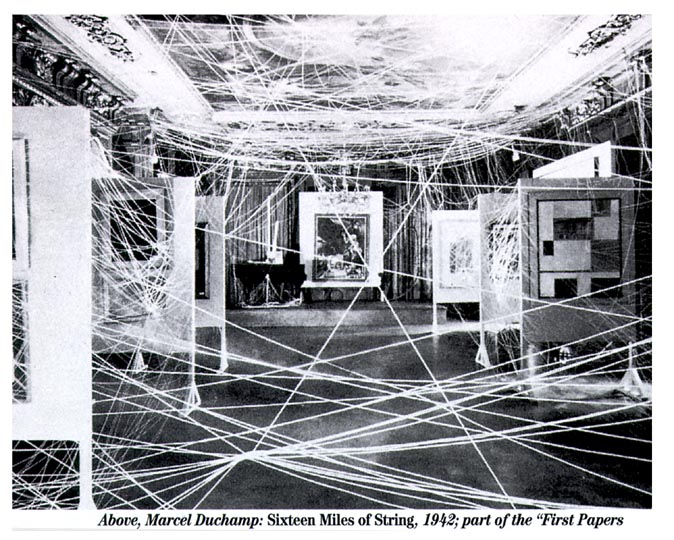 les artistes - Page 38 Marcel+Duchamp+16+Miles+of+String