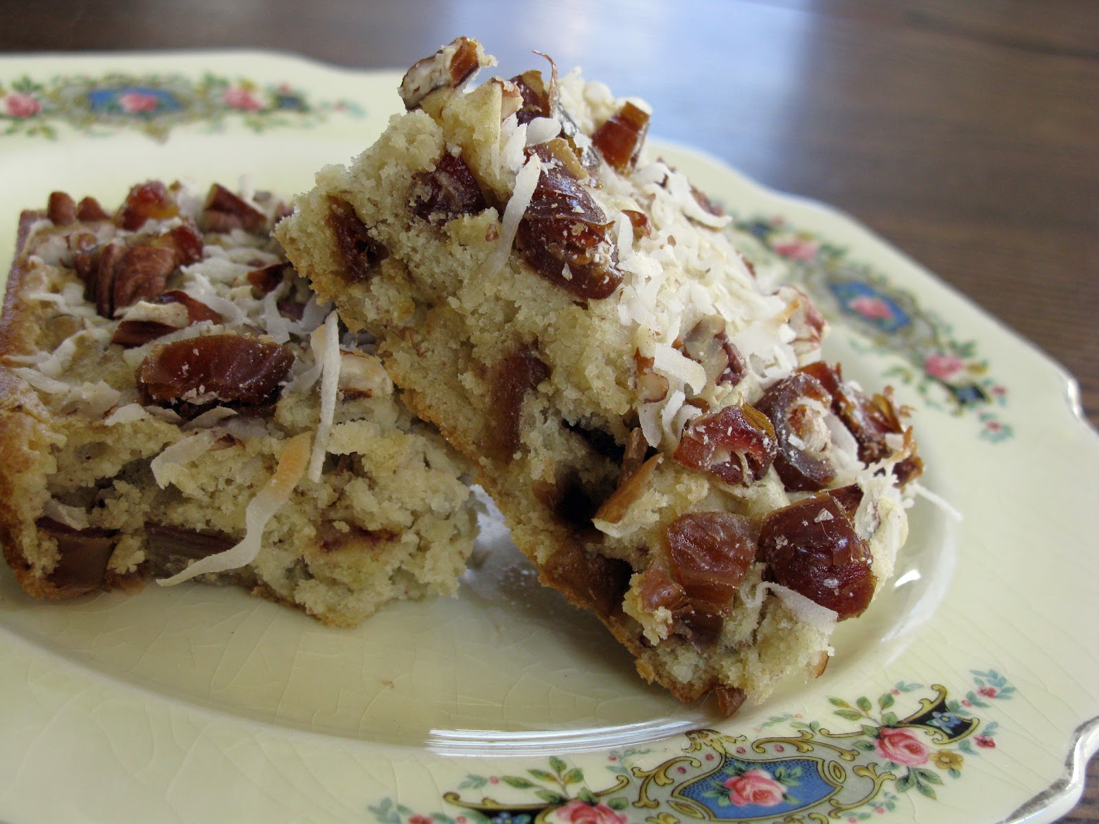 Food for A Hungry Soul Date, Banana, Coconut Cake