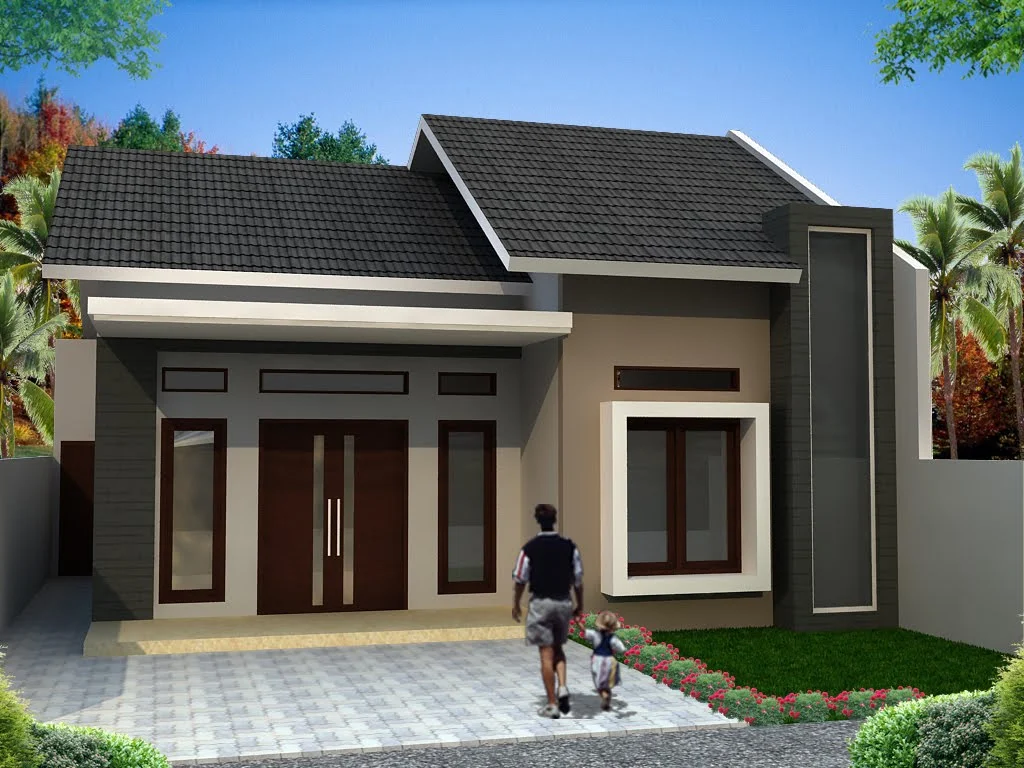 gambar desain rumah minimalis modern sederhana 2014