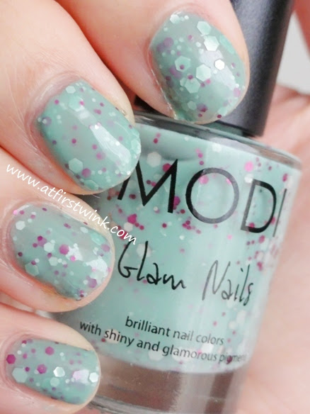 Modi Glam Nails 74 - Classy Mint