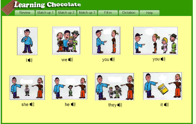 Www.milpitaschat.com: Learning Chocolate Personal Pronouns