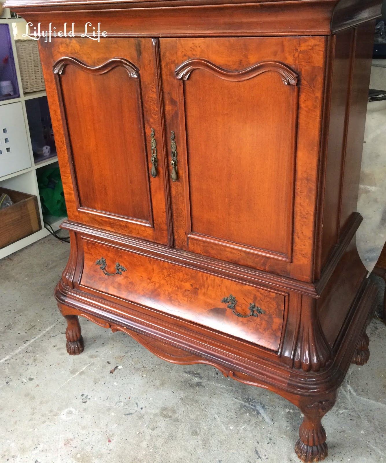 Lilyfield Life TV turned French Armoire