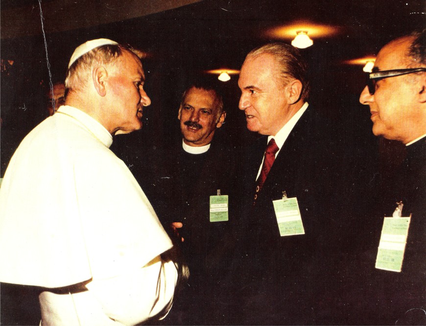 Encontro com o Papa João Paulo II