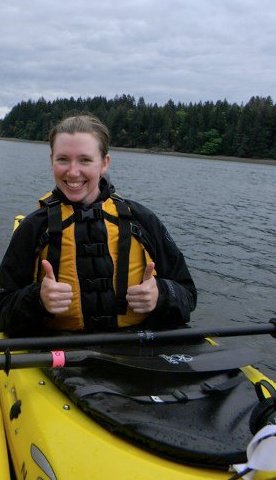 Kayaking in the Puget Sound